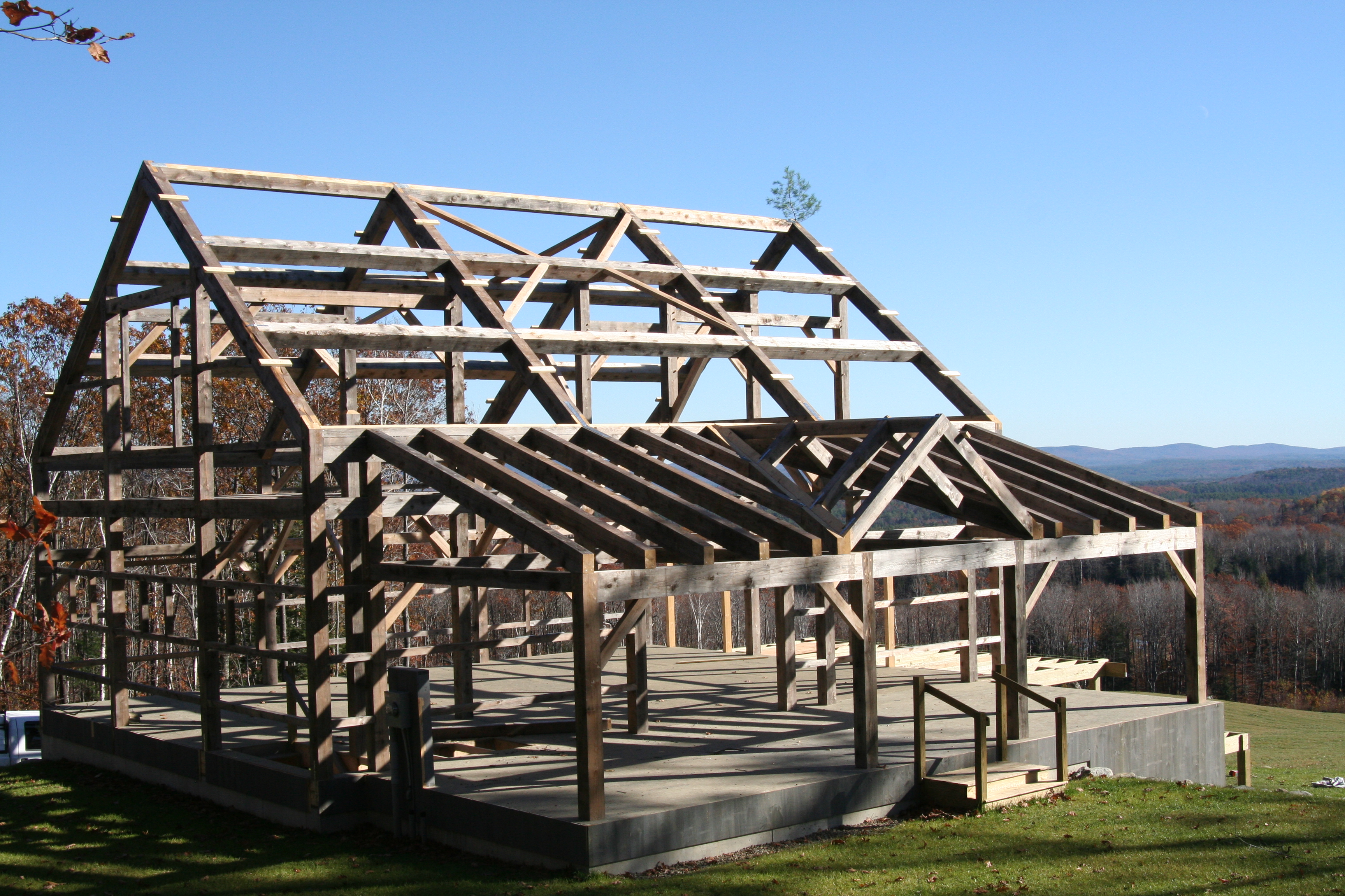 Timber Frame Pole Barn Plans